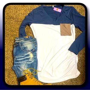 NWT Ecavus Brand Long Sleeve T Shirt